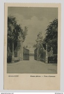 WARSZAWA WILANÓW Brama Główna ok.1930r. Rotograwjura Biblioteka Polska k641