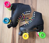 Rio Roller Quad wrotki czarne rozm. 42 (UK8) JAK NOWE