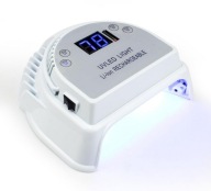 LAMPA UV DO PAZNOKCI 64W MANICURE PEDICURE WBUDOWANA BATERIA 7000MAH UV/LED