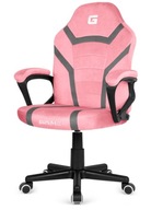 Krzesło biurkowe Lugano MARIO różowy