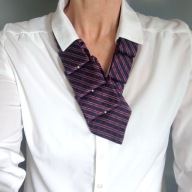 Krawat dla kobiet damski do marynarki