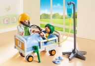 Playmobil 6661 lekarka przy łóżku pacjenta szpital