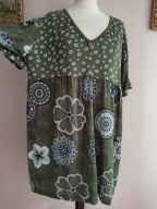 WŁOSKA swobodna TUNIKA dzianinowa 44/46