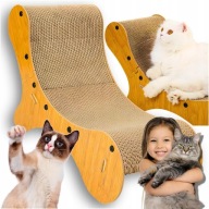 DRAPAK DLA KOTA LEŻAK LEGOWISKO TEKTUROWY KARTONOWY DUŻY NOWOCZESNY ZABAWKA