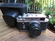 Aparat Zorki 4K Z OBIEKTYWEM I FUTERAŁEM