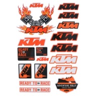NAKLEJKI NA MOTOR MOTOCYKL ROWER KTM SX SXF EXC EXCF DUKE