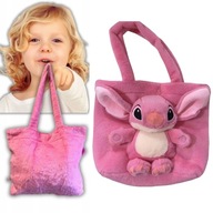 TOREBKA PLUSZAK STICH STITCH MASKOTKA PLUSZOWA TOREBECZKA NA RAMIĘ DZIECI