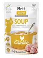 Brit Care Soup 75g Bezzbożowa Zupka dla kota Kurczak