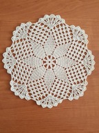 SERWETA SERWETKA SZYDEŁKOWA Z KORDONKA /RĘKODZIEŁO ROBÓTKI RĘCZNE SZYDEŁKO