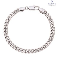 73390 BRANSOLETKA PLATYNOWANA 19,5 CM 5,4 MM splot pancerka