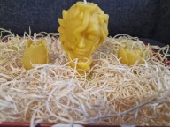 świece z wosku pszczelego