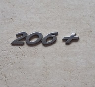 EMBELAT LOGO ZNACZEK KLAPY TYŁ Peugeot 206+ 09-12r