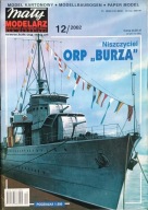 Mały Modelarz 12/2002 niszczyciel ORP Burza