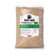 ŻWIREK DLA KOTA DREWNIANY JASNY NATURALNY DLA KRÓLIKA CHOMIKA 40L 15 KG