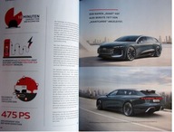Audi Magazyn 2 2022 nie prospekt A6 avant etron RS etron GT 90 lat