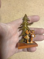 Stara Zabawka Żołnierzyk PRL Bakelit Taniec Góralski