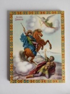 IKONA ŚWIĘTY DMITRIJ 26,5 / 20,5 cm.