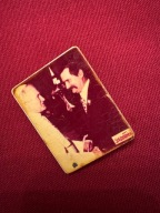 Przypinka z czasów PRL lata 80-te Solidarność Wałęsa i JP2 Papież