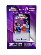 Karty piłkarskie Topps Chrome Premier League 2025/26 TIN Puszka 20 Kart PL