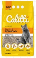 Żwirek dla kota Calitti bentonitowy bezzapachowy 5 l
