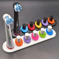 Podstawka na końcówki Braun Oral-B iO 6szt. KOLOROWE PIERŚCIENIE