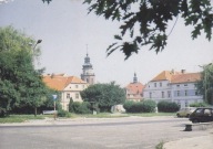 SYCÓW - ULICA MICHAŁA ROLI-ŻYMIERSKIEGO - SKWER - SYRENA - FIAT 126P