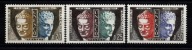 Francja / UNESCO / 1-3 ( Sztuka - Budda i Hermes ) 1961 r./ czyste