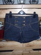 MISS SELFRIDGE szorty jeans z wysokim stanem r. 10