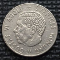 *SZWECJA [0078]*1 korona 1969 (SVERIGE) Król Gustaw VI Adolf. Korona *1 KR