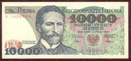 10 000 zł 1987 r ser K UNC b. rzadka seria - PIĘKNY !!!