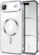 iPhone 17 Air – Etui MagSafe Srebrne Shockproof | Ochrona Aparatu PROMOCJA