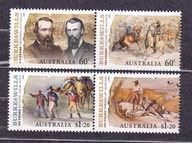 AUSTRALIA ** 150 lecie pierwszej wyprawy transaustralijskiej Mi 3447-50