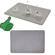 ZESTAW 2X MATA ŁAZIENKOWA DIATOMITOWA SZARA SZYBKOSCHNĄCA AQUI CHŁONNA