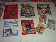 BOŻE NARODZENIE zestaw książeczek dla dzieci opowiadania zadania naklejki