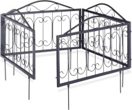Przęsło ogrodzeniowe Relaxdays 56,5 x 34,5 cm stal