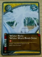 Karta Naruto CCG Jutsu Water Style: Water Shark Bomb Jutsu - J-686