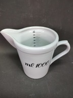 Przedwojenna ceramiczna miara - 1 litr Chodzież