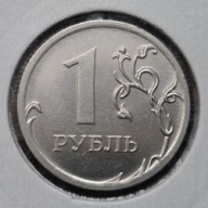 *ROSJA [1686]*1 rubel 2009 Federacja Rosyjska, Herb Orzeł (heraldyka) MMD