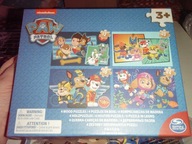 Puzzle PSI PATROL, drewniane 12, 16, 20 i 24 elem.