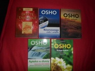 OSHO 5 Książek Ukryte tajemnice Równowaga ciała i umysłu Księga kobiet Apte