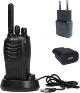 Krótkofalówki Pofung PT88E PMR446 Bez Licencji 16 Kanałów Zestaw 2 szt