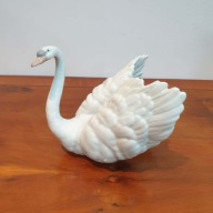 LLADRÓ 06175 Biały Łabędź Rzadki Model