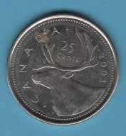 (2KA59) Kanada 25 centów, 2003
