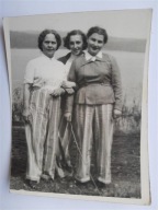 PRL kobiety moda pasiak (1951)