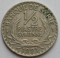 Syria 1/2 piastra 1921