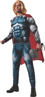 MARVEL AVENGERS THOR DELUXE Strój Kostium Przebranie THORA z PERUKĄ XL XXL