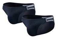 2-pack Oddychające slipy JOCKMAIL na gumkach siatka M