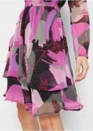 Tanio !_NOWA 249zł atrakcyjna WYSMUKLAJĄCA sukienka BODYFLIRT na halce_r.50