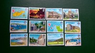 Alderney ** 12 znaczków QEII kolonie angielskie brytyjskie