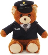 MIS PLUSZOWY POLICJANT MIEKKI PRZYTULAK PREZENT DLA DZIECI